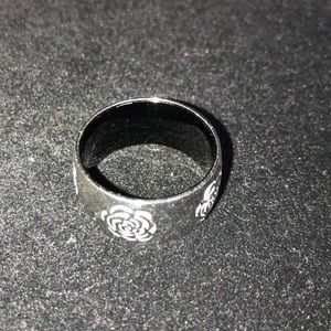 Spikes men’s stainless steel ring